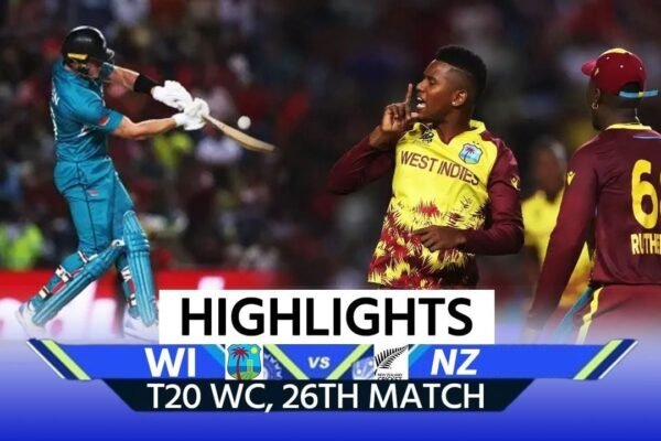 WI Vs NZ T20 World Cup 2024